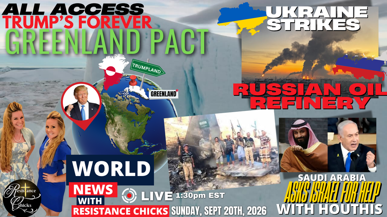 All Access: Trump’s Forever Greenland Pact | State Dept. Issues New Security Threat | 9/20/26 - Brighteon.com