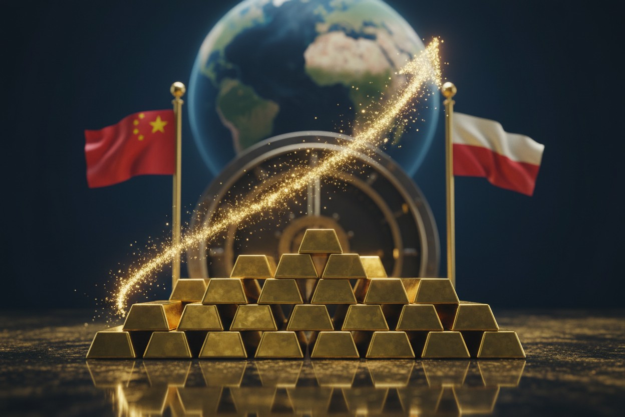 World Gold Council: Central Banks Add 23 Metric Tons of Gold in July, Led by China’s Purchases