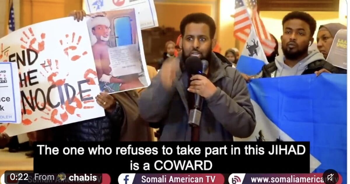 WATCH: Muslim ‘Community Leader’ Openly Calls for Jihad Inside the Minnesota State Capitol - Geller Report