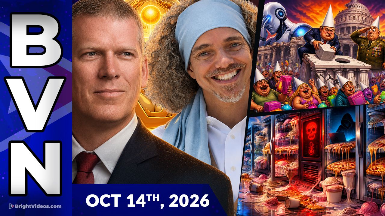 Bright Videos News, Oct 14, 2026 - Vaccines Targeting Pregnant Women, Cyber Attacks Hit Food Supply, the Age of Incompetence - Brighteon.com