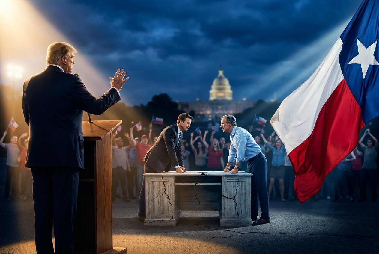 Trump Visits Texas as Paxton, Talarico Seek U.S. Senate Seat